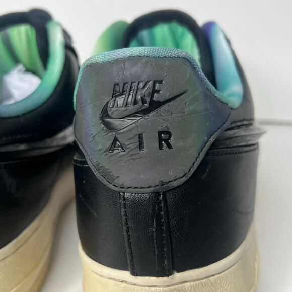 NIKE Air Force 1 Low Sneakers Northern Lights Holographic Leather Mens US 10.5 main image 8